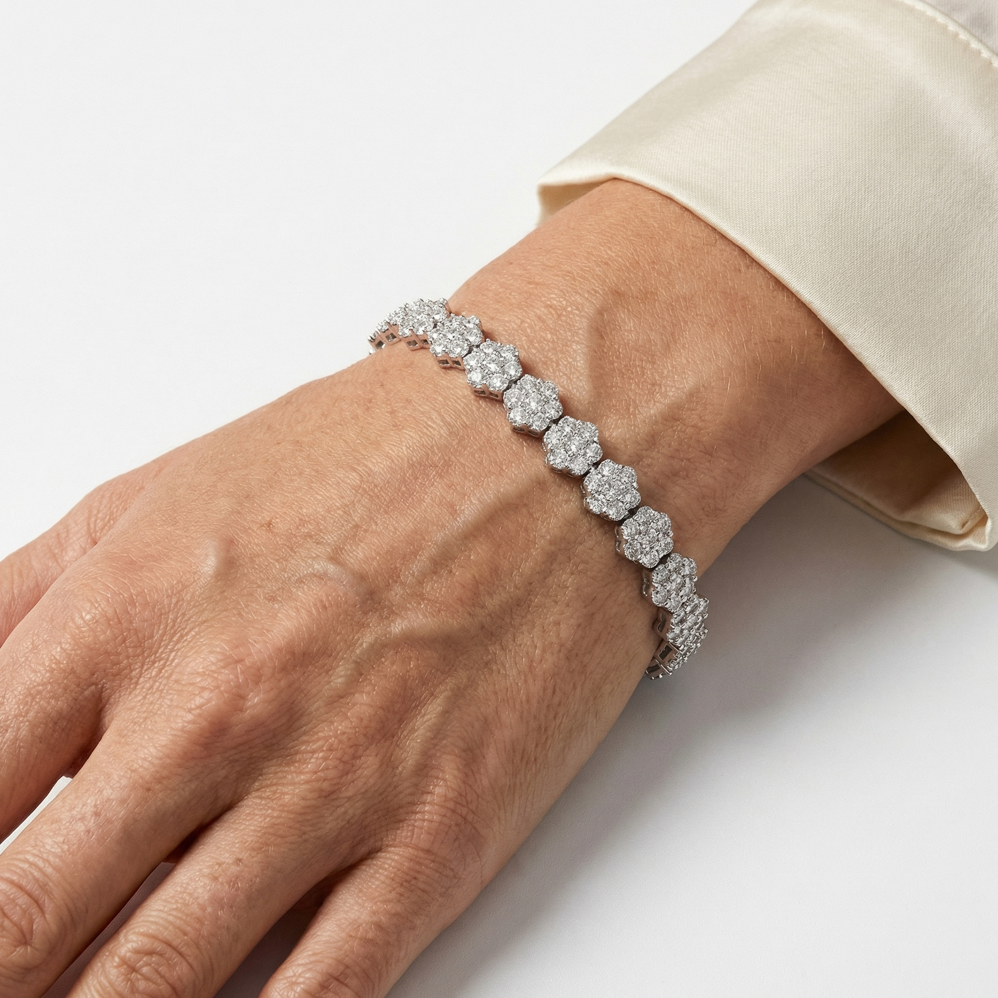 Lace Moissanite Bracelet