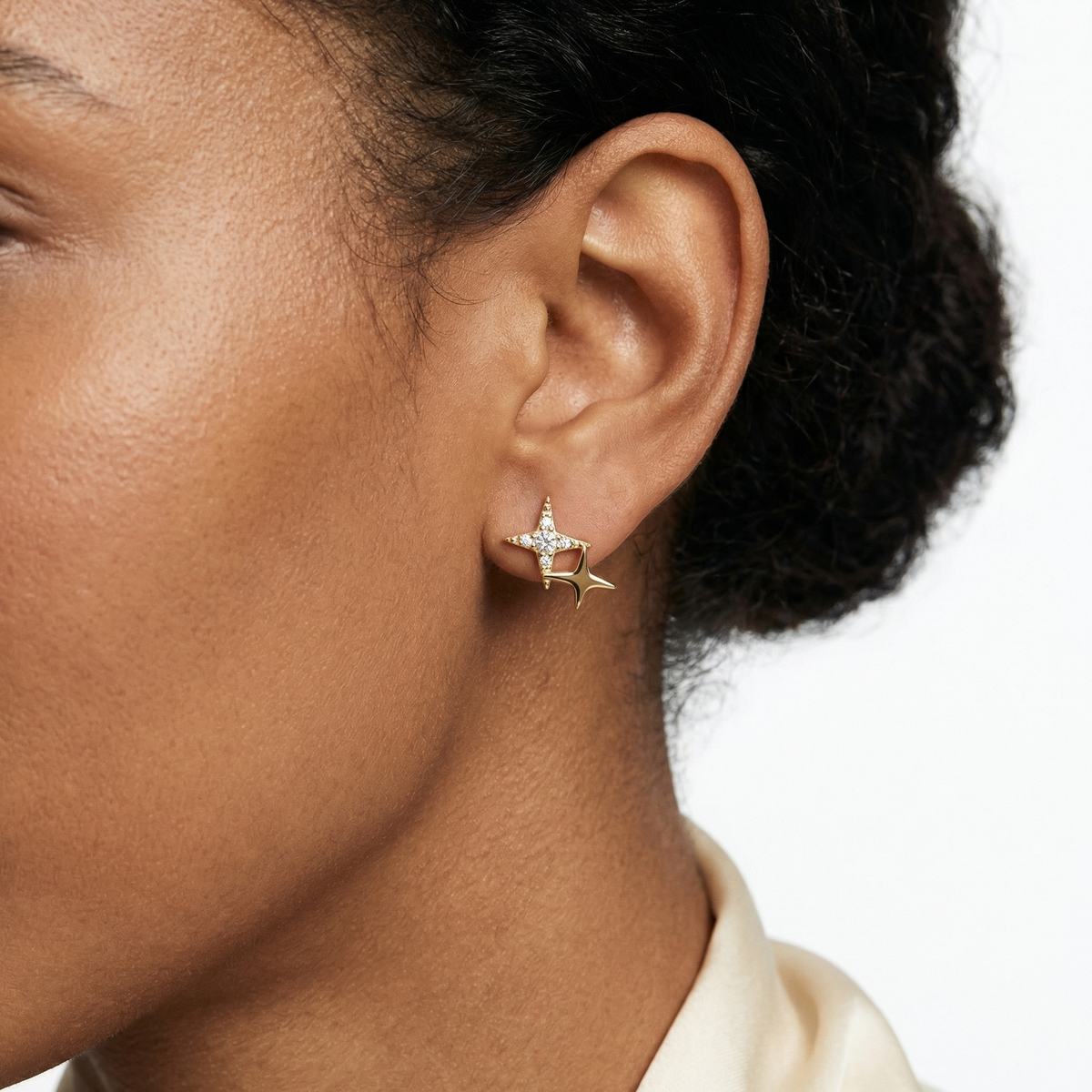 Cluster Star Stud Earrings – Piper