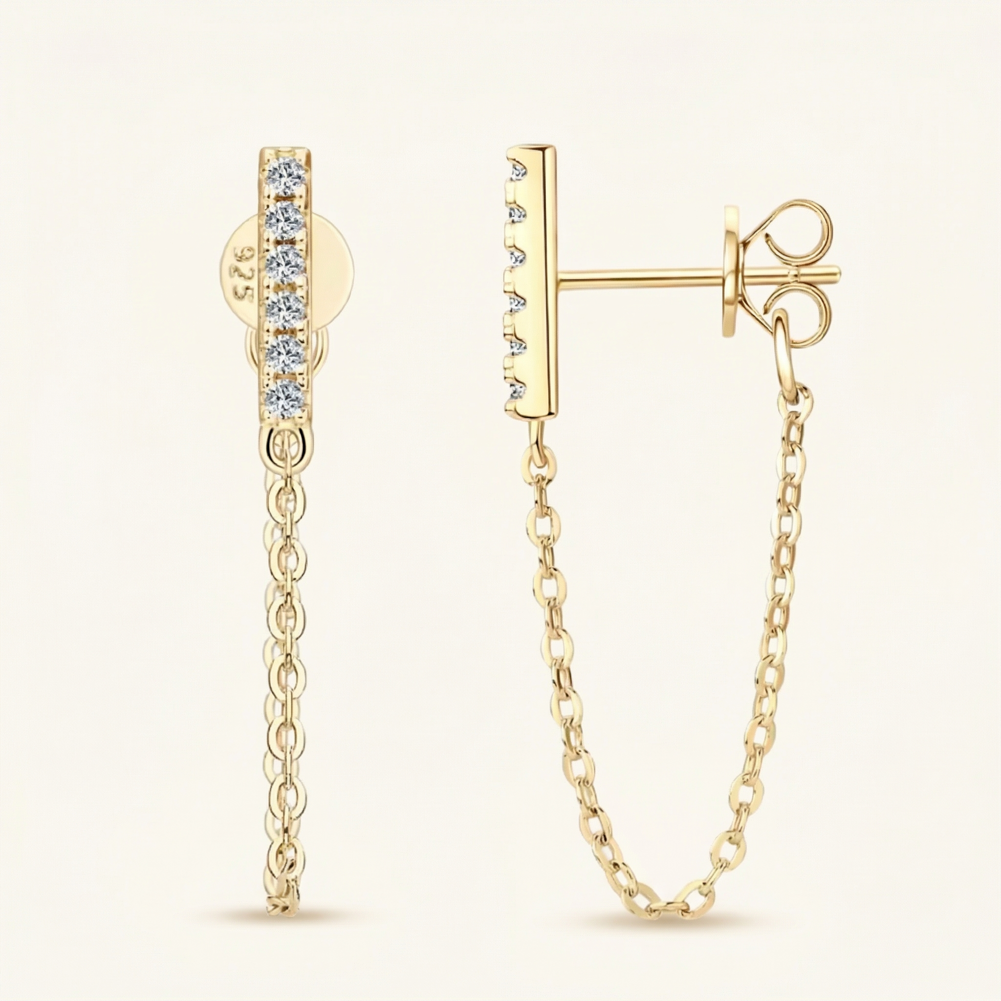 Ulani Moissanite Earring