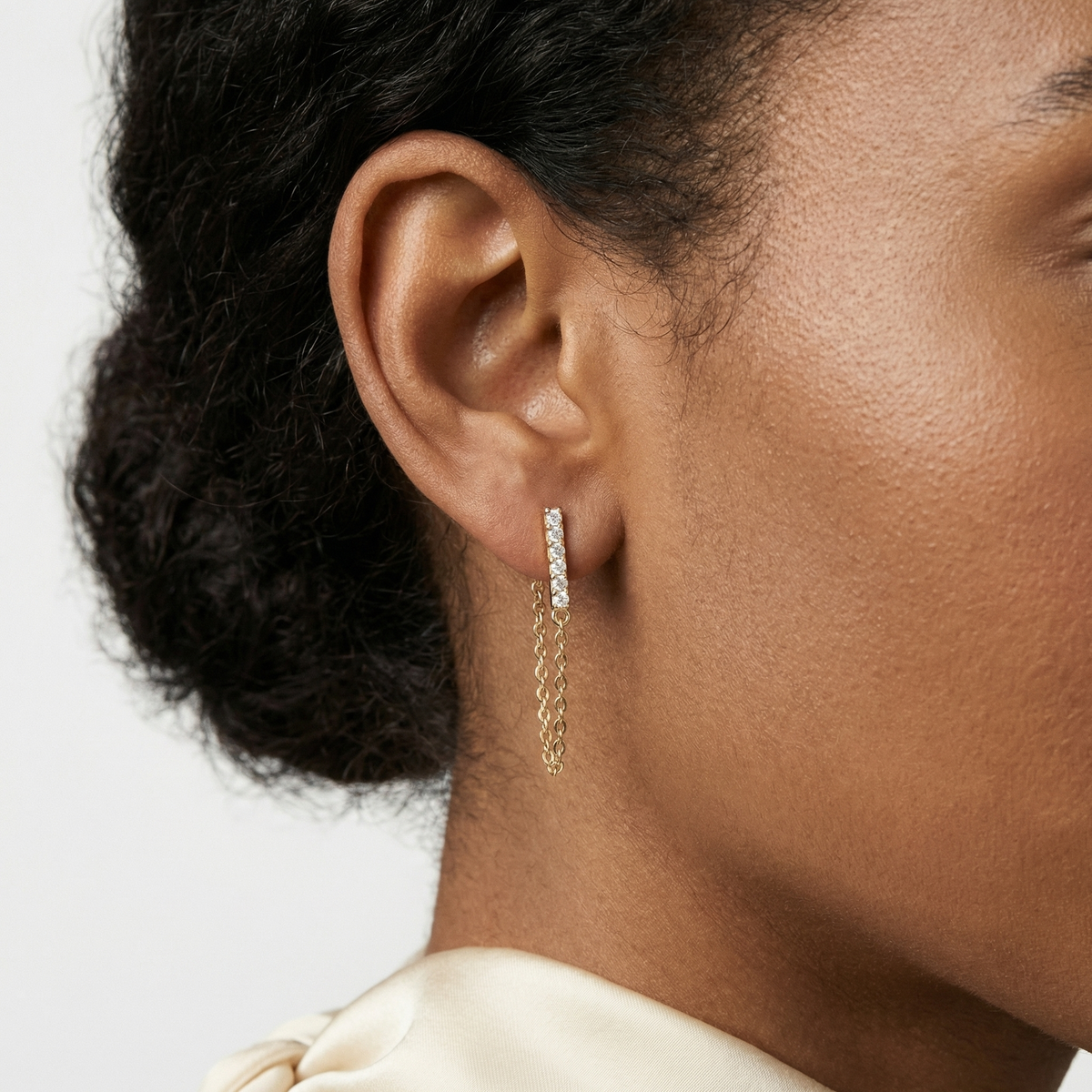 Bar Stud Earrings – Bren