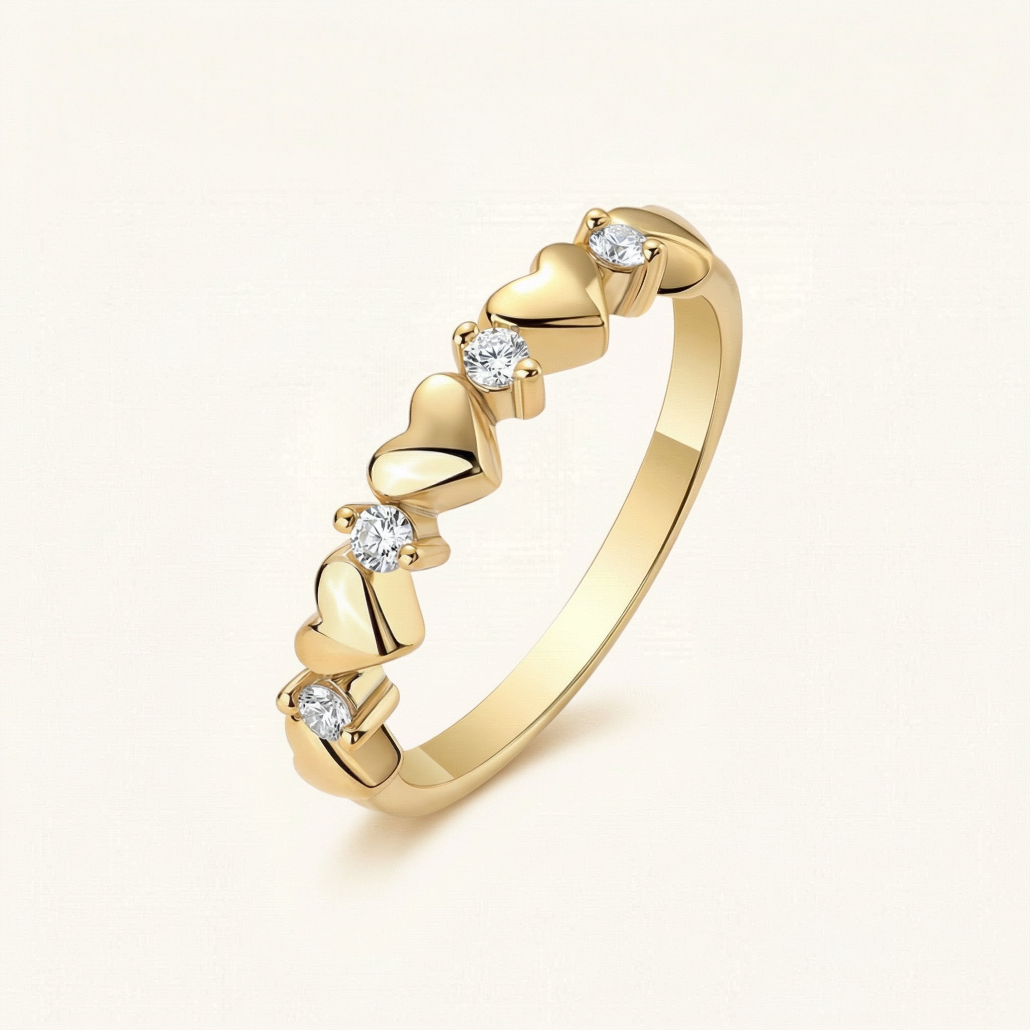 Mirene Moissanite Ring
